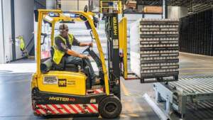 Obtain a license to operate a forklift truck